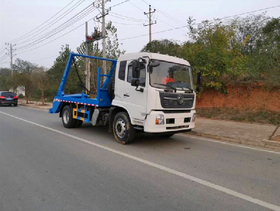 東風(fēng)天錦國六8~12方擺臂式垃圾車